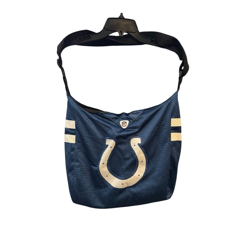 NFL Profanity Indianapolis Colts Logo Jersey Tote Bag Purse